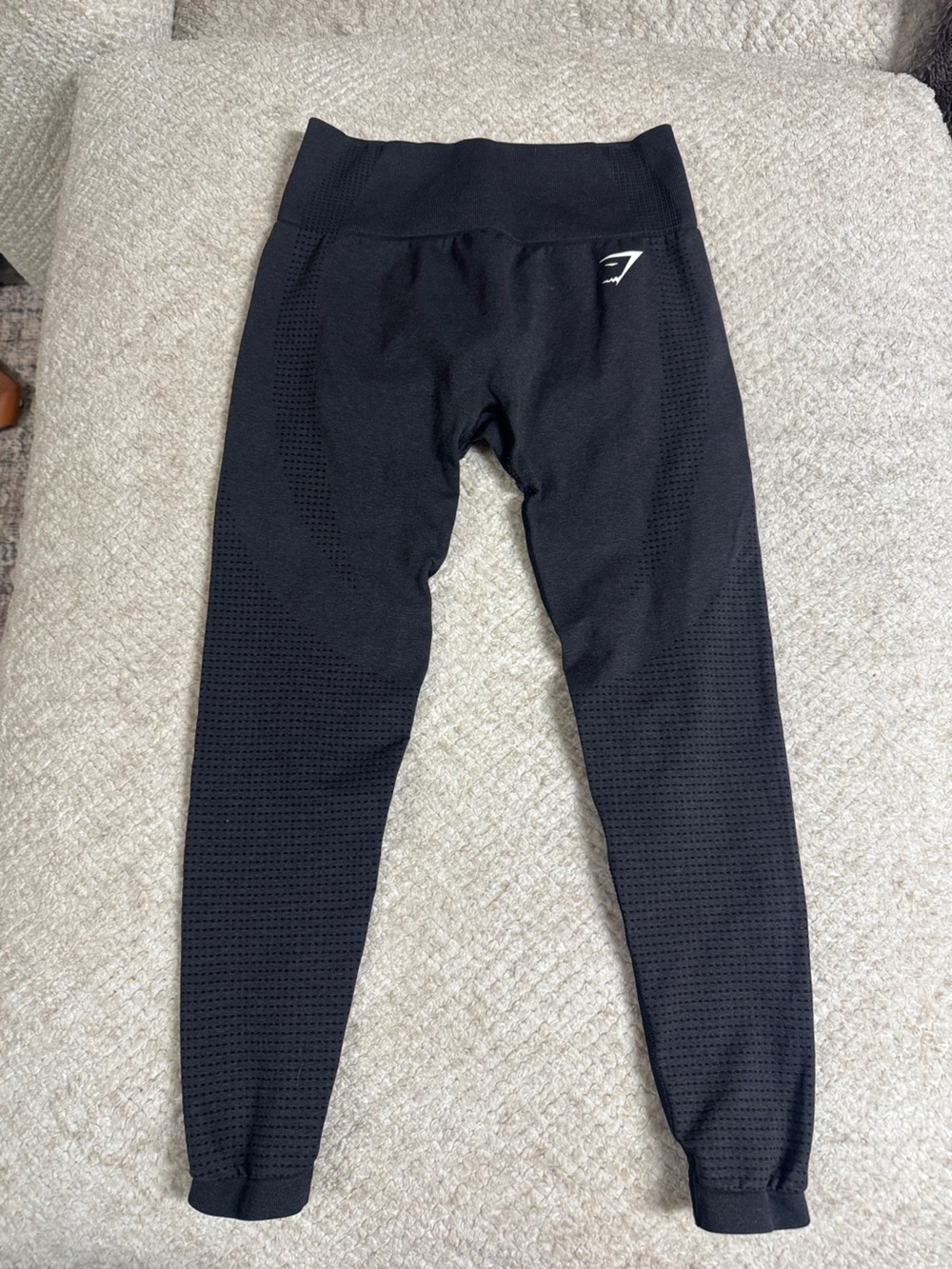 Gymshark Vital Seamless Black Leggings - Picture 1 of 2